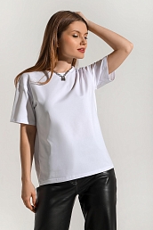Женская футболка Базис / Белая